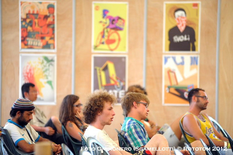 IRPC 2012, First 3 winners on display at the Rototom Sunsplash in Spain