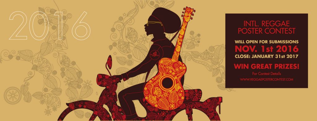 Call for Entries: The 5th International Reggae Poster Contest, 2016