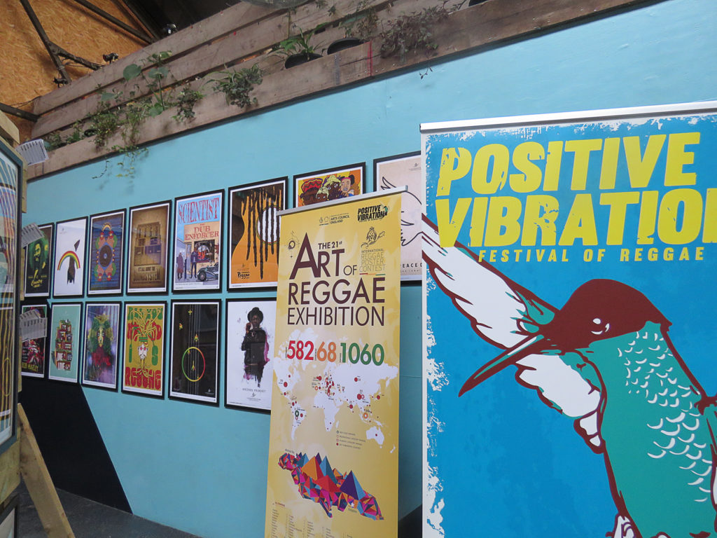 The Positive Vibration Festival of Reggae hosted The Art of Reggae exhibition for the 3rd time in a row